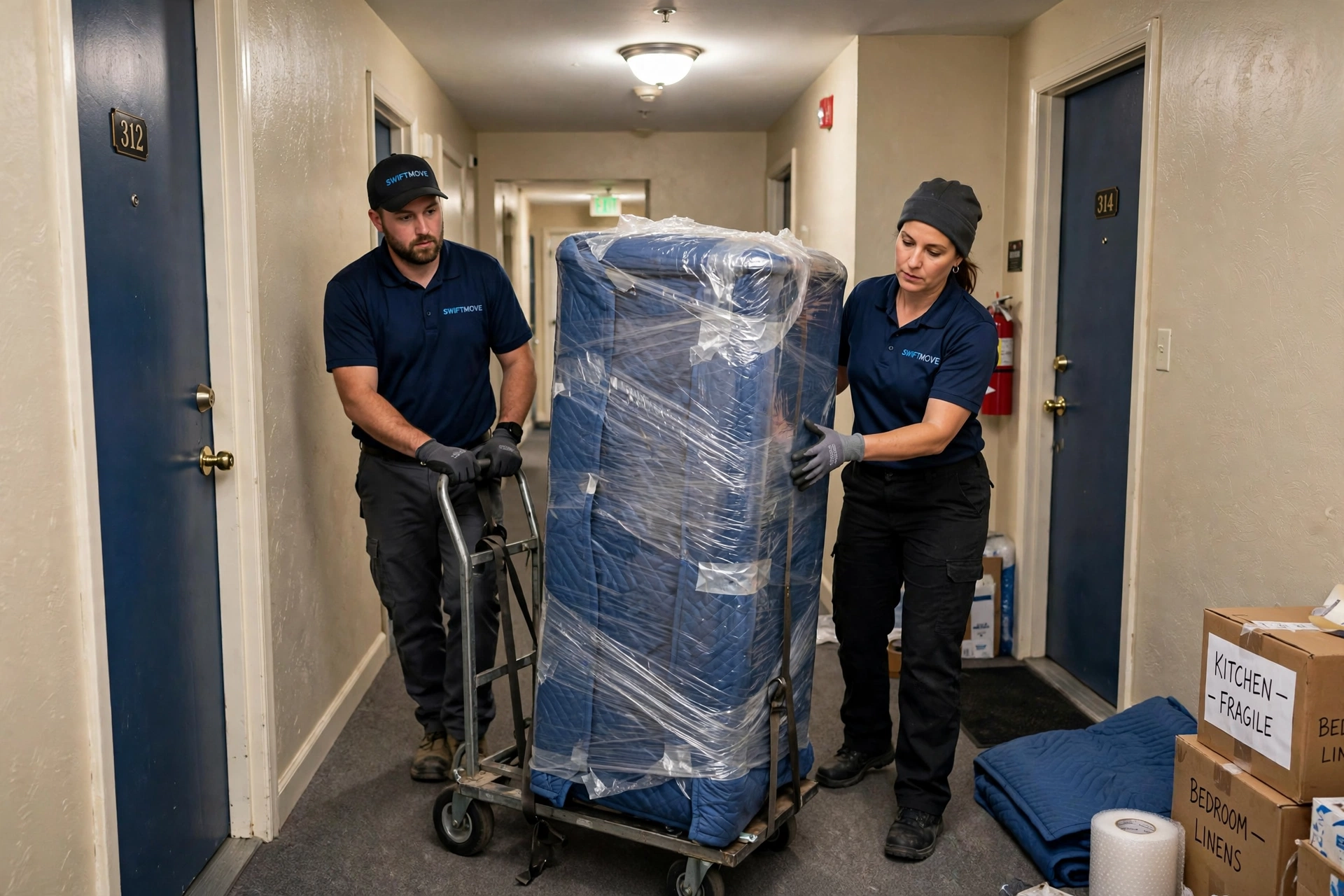 Unloading U-Haul